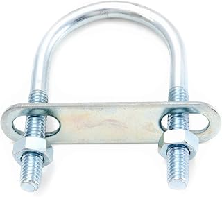 Forney 61187 3-Inch Inside Length by 5/16-Inch Thread 1-1/4-Inch Pipe for Size U Bolt Center