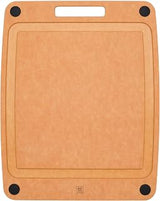 ZWILLING Cutting Boards Plant Fiber Cutting board 14x11.25 slate with juice grooves and silicone feet