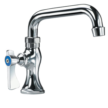 Krowne Silver Series Single Pantry Faucet – 17"L x 14"W x 8"H, Brass, Silver, Model 16-109L