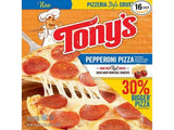Tonys Pizzeria Style Pizza Pepperoni by Schwans – 18.56 ounce, Pack of 16