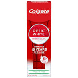 Optic White Renewal Teeth Whitening Toothpaste by Colgate – 3 Fl Oz (Pack of 1), Model 61038477