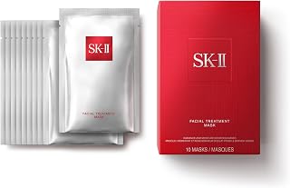 SK-II Facial Masks - Brightening Face Mask Sheets to Help Improve Tone, Texture & Radiance - Anti-Aging Treatment for Replenished Moisture & Visibly Healthier Skin