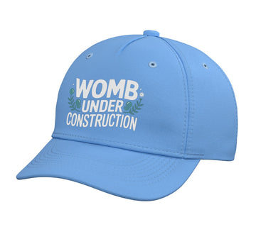 IVF in Vitro Fertilization Transfer Day Fertility Pregnancy Adjustable Printed Baseball Hat by IVF In Vitro Fertilization SteMi Apparel – Cotton, Light Blue