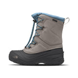 Teen Alpenglow V Waterproof Boot | Insulating Thermafelt Liner for Warmth at -25F by The North Face – 13 Big Kid, Nylon, Stone Slab/Pale Teal, Model NF0A5LXF