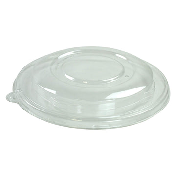 Clear High Dome Lid for by Sabert – 48.0 ounces, Polyethylene Terephthalate, Clear, Model 5112090D300