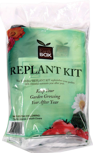 Replant Fertizer Kit by EarthBox – One Size, Plastic, No Color, Pack of 12, Model 81100