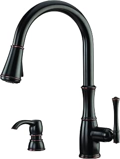 Pfister GT529WH1Y Wheaton Single Control Pull Down Kitchen Faucet