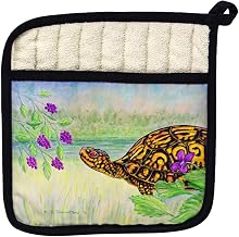 Betsy Drake PT038 Turtle & Berries Pot Holder