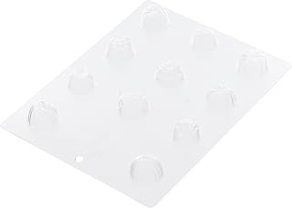 Silikomart 70.217.99.0060 905111 Mould for Jellies Assorted Shapes Plastic/Clear PETG Chocolate 1 x 4 x 20.5 x 32.5 cm