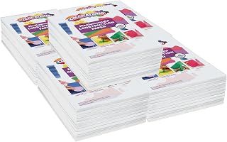 Colorations 9" x 12" Mediumweight White Construction Paper, 2,500 Sheets