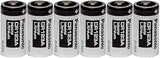 Panasonic Industrial CR123A Lithium Battery 3V 6 Pack