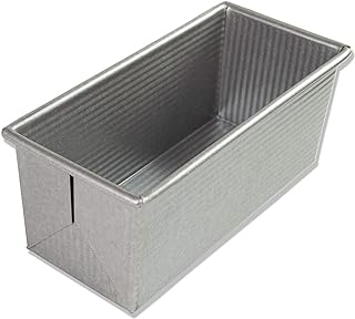 USA Pan Bakeware Pullman Loaf Pan, Small