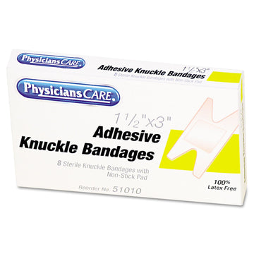 001 Fabric Knuckle Bandages by First Aid Only – 1-009-001, Plastic, Model 1-009