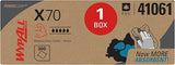Wypall PowerClean X70 Medium Duty Cloths, Flat Sheets, 300 Towels (41061)