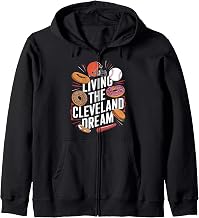Living The Cleveland Dream Local Vibes City Zip Hoodie