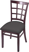 HBS 3130 18" Chair with Dark Cherry Finish and Canter Storm Seat