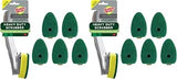 Scotch-Brite Heavy Duty Advanced Soap Control Dishwand Kit, Includes 1 Wand & 5 Refill Pads, Control Soap with A Button, Keep Your Hands Out of Dirty Water (Pack of 2)