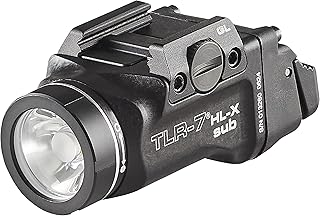 Streamlight 69503 TLR-7 HL-X Sub Rechargeable Rail-Mounted Gun Light