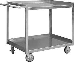 Durham SRSC1618302FLD5PU Carts, Stock, Stainless Steel, 37" Height, 19" width, 36.4375" Length