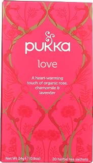 Pukka Tea Love Organic, 20 Count