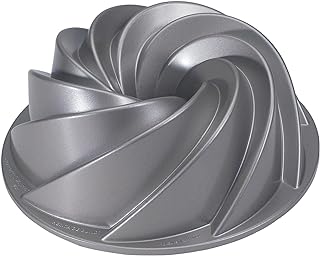 Nordic Ware Heritage Bundt, 10 Cup, Silver