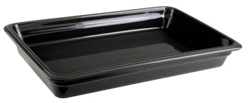 MPS Induction Porcelain Hotel Pan by PADERNO – Large, 1 quarts, Porcelain, Gray, Model 44312A06