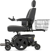 Pride Jazzy EVO 614 Power Wheelchair + Ultimate Kit | 21.5 Mile Range, 300 lb Capacity, Mid-Wheel Drive, ATX Suspension, Extended Warranty