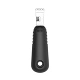 Good Grips Citrus Zester With Channel Knife by OXO – One Size, Silicone, Black, Model 11261400