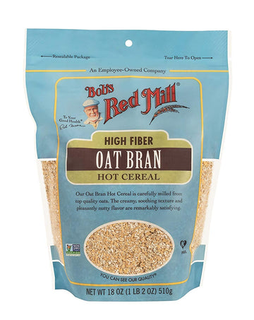 Cereal Oat Bran by Bob's Red Mill – 18 Ounce (Pack of 3), Pack of 3, Model sample_sku_77797