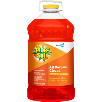 CloroxPro Pine Sol All Purpose Cleaner – 144 Ounce (Pack of 3), Orange, Pack of 3, Model 41772