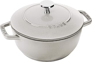 STAUB Wa-NABE Campagne S 6.3 inches (16 cm) Double-Handed Casting, Enameled Pot, Rice, Induction Compatible, Wa-NABE 40501-476