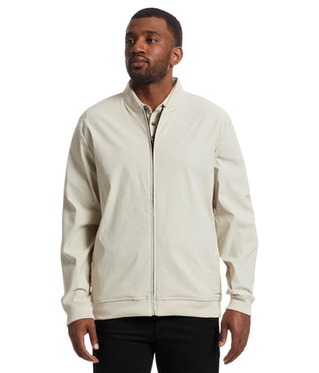 Mens Lost Cave Jacket Italian Sand 2XL One Size by TravisMathew – Nylon Blend, Italian Sand, Model A40255