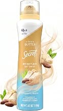 Secret Dry Spray Antiperspirant Deodorant for Women, 48hr Weightless Sweat & Odor Protection, Gentle on Skin, Cocoa Butter Scent, 4.1 oz