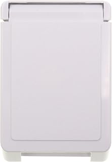 Carlon E98GFCM-CAR Weatherproof GFCI Outlet Cover, Single-Gang, White