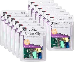 Assorted Binder Clips, PK120