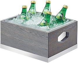 CAL-MIL 3800-10-83 Ice Housing Display, Ashwood, 10" x 12"