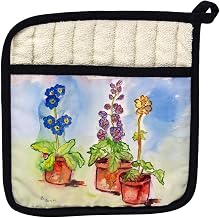 Betsy Drake PT426 Potted Flowers Pot Holder