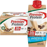 Premier Protein 30g High Protein Shake, Café Latte, 11 Fluid Ounce (Pack of 15)