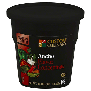 Masters Touch Ancho Flavor Concentrate by Custom Culinary – Pack of 6