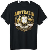 Australia Sydney Est. 1901 Heraldic Kangaroo Emu Emblem Adult & Youth Soccer Jersey
