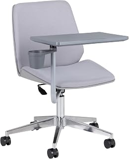 Learniture Graduate Mobile Tablet Arm Chair with Foam-Padded Seat and Casters – Flexible Seating for Classrooms, Training Centers, and Offices (Set of 2)