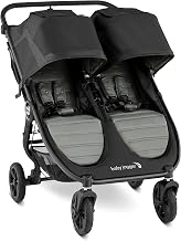 Baby Jogger City Mini GT2 All-Terrain Double Stroller, Slate , 41.1 x 30.5 x 43.1 Inch (Pack of 1)