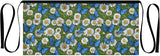 Kitchen Apron Butterfly Daisy | Unisex Server Apron with 3 Pockets, Adjustable for Waiters, Gardeners, Kitchen, BBQ, Painting and Restaurant Work