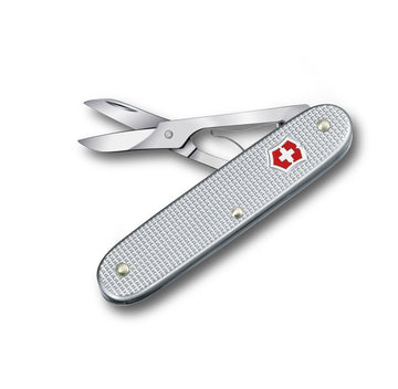 Companion X Alox Pocket Tool with Precision Scissors by Victorinox – Compact, Aluminum, Silver, Model 0.8070.26