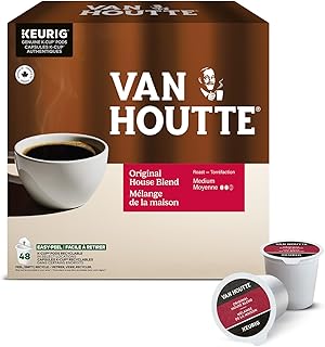 48 Pack Single Serve Van Houtte Medium Roast House Blend K-Cup Pods