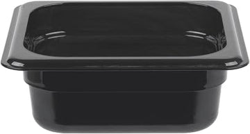 Cambro 62HP110 Food Pan 1/6 X 2" H-Pan Black Case of 6