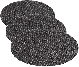 American Metalcraft BTTL13 Bar Tray Mat, Black, 13" Diameter, Black (Pack of 3)