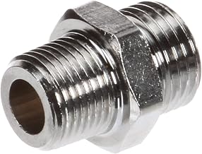 T&S Brass 053A Adapter: 3/8-Inch Npt Male X 3/4-14Un Male (Plated)