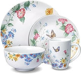 Pfaltzgraff 5184213 Annabelle Dinnerware Set, 16 Piece, Multicolored