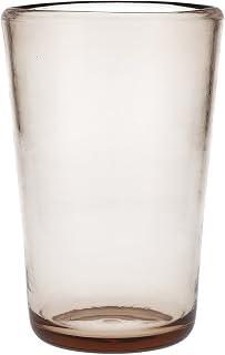 Fortessa Veranda Copolyester 19 Ounce Highball Outdoor Drinkware, Set of 12, Rootbeer, Brown